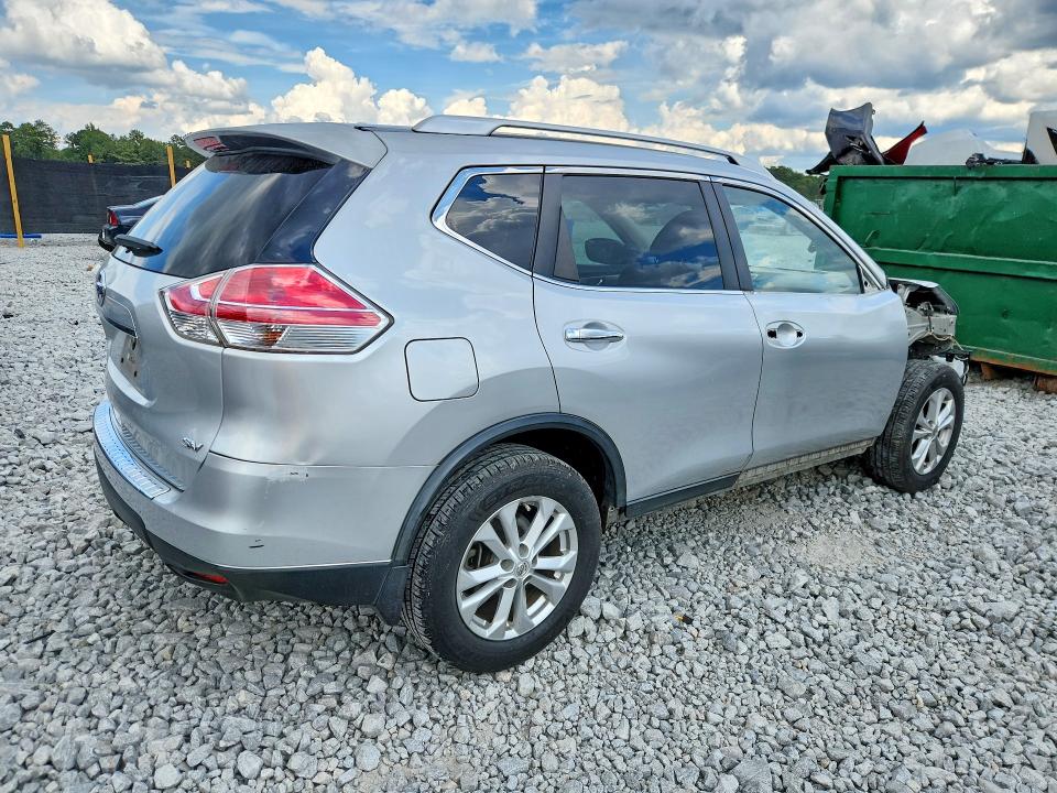 2015 Nissan Rogue მანქანა იყიდება აუქციონზე, vin: KNMAT2MT5FP509609, აუქციონის ნომერი: 67089656