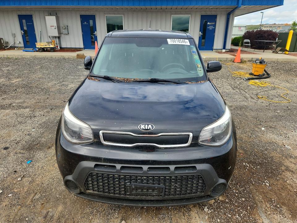 2015 Kia Soul მანქანა იყიდება აუქციონზე, vin: KNDJN2A24F7764354, აუქციონის ნომერი: 70018546