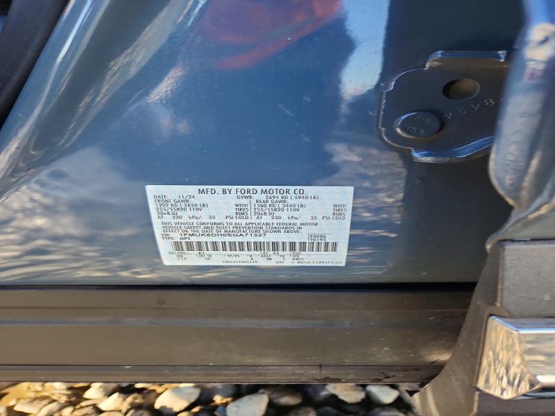 Aukcja sprzedaży 2025 Ford Explorer, vin: 1FMUK8DH0SGA71327, numer aukcji: 67699146