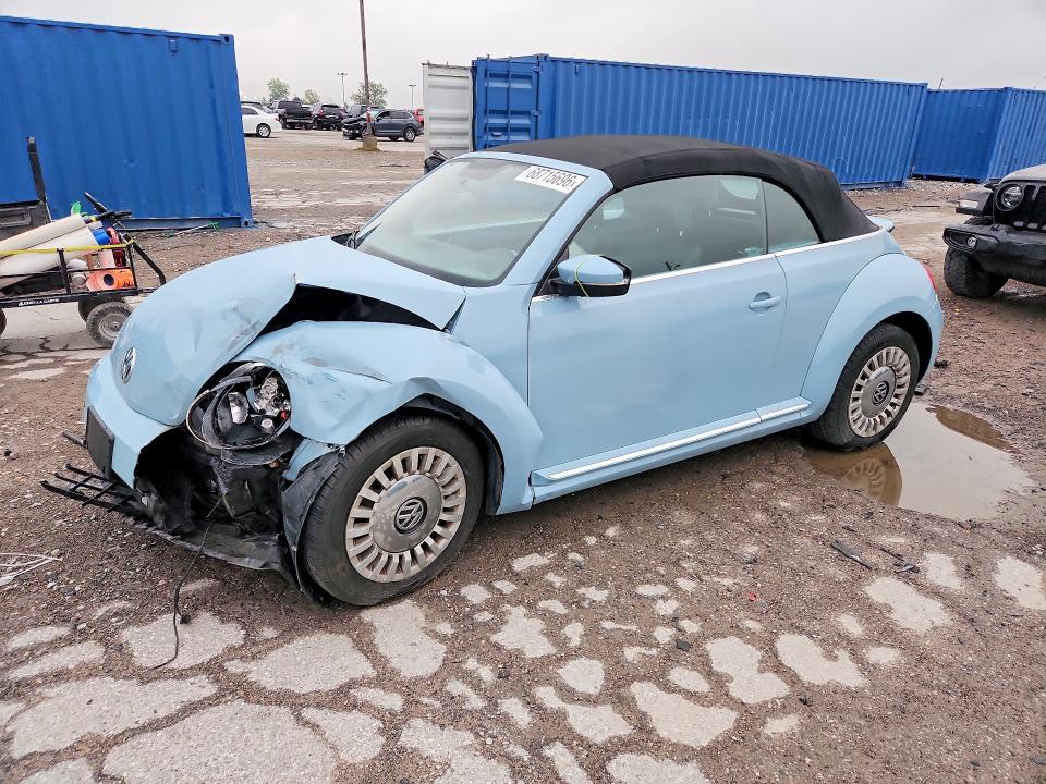 68715696 :رقم المزاد ، 3VW5P7AT7EM806177 vin ، 2014 Volkswagen Beetle مزاد بيع
