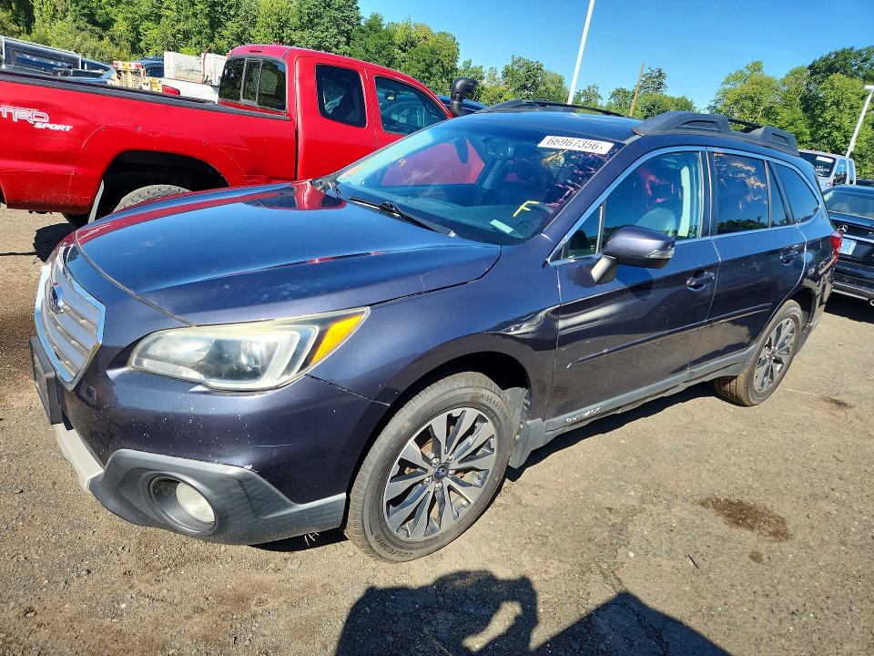66967356 :رقم المزاد ، 4S4BSALC4F3267241 vin ، 2015 Subaru Outback مزاد بيع