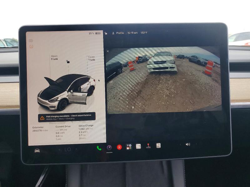 2022 Tesla Model Y მანქანა იყიდება აუქციონზე, vin: 7SAYGDEE2NF480824, აუქციონის ნომერი: 69150916