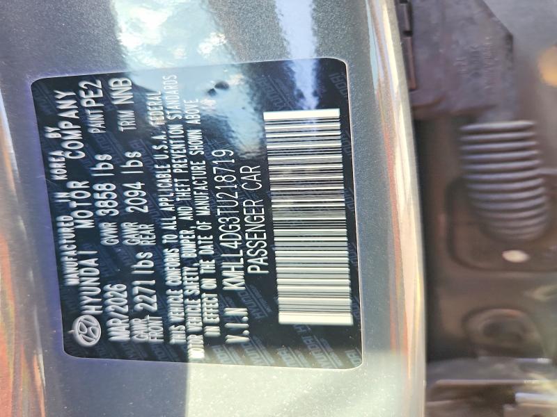 68675406 :رقم المزاد ، KMHLL4DG3TU218719 vin ، 2026 Hyundai Elantra مزاد بيع