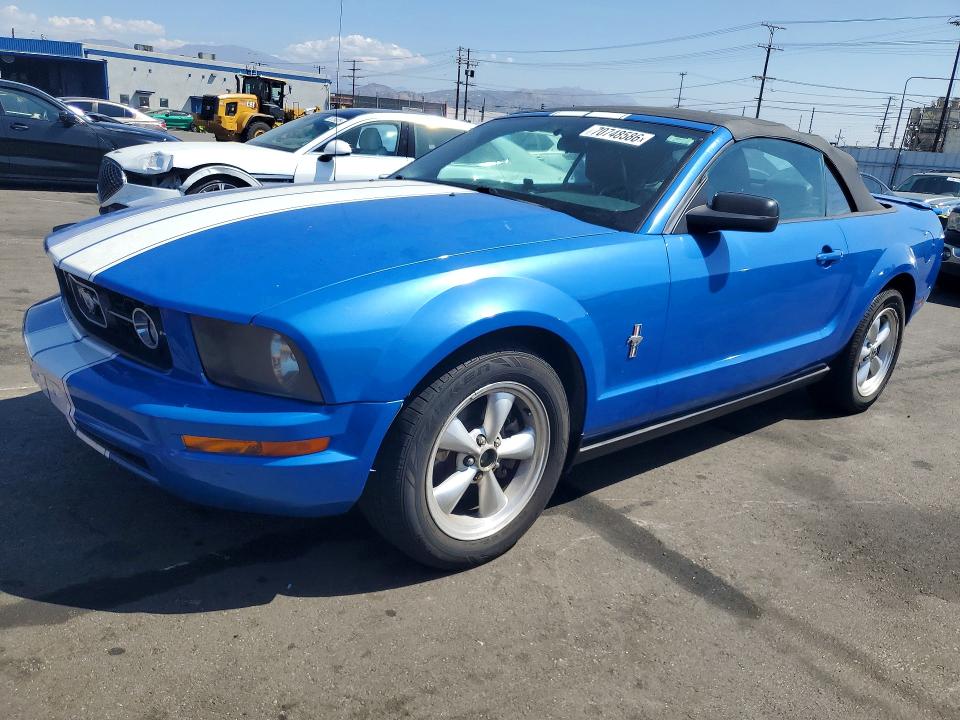 2007 Ford Mustang მანქანა იყიდება აუქციონზე, vin: 1ZVFT84N875244365, აუქციონის ნომერი: 70748586