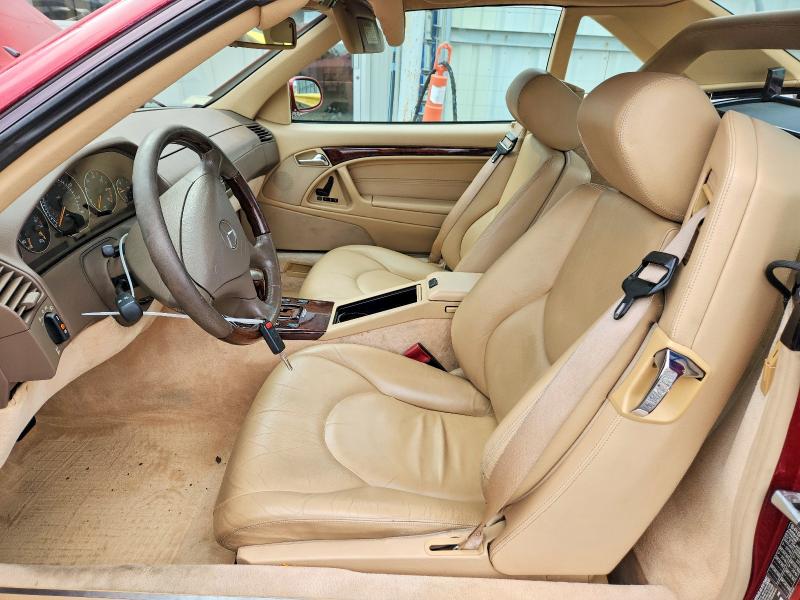 2002 Mercedes-benz Sl მანქანა იყიდება აუქციონზე, vin: WDBFA68F22F202212, აუქციონის ნომერი: 67633696