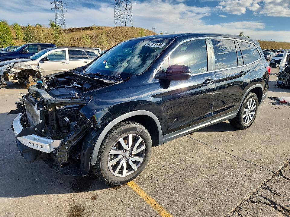 Auction sale of the 2019 Honda Pilot, vin: 5FNYF6H55KB014128, lot number: 68419366