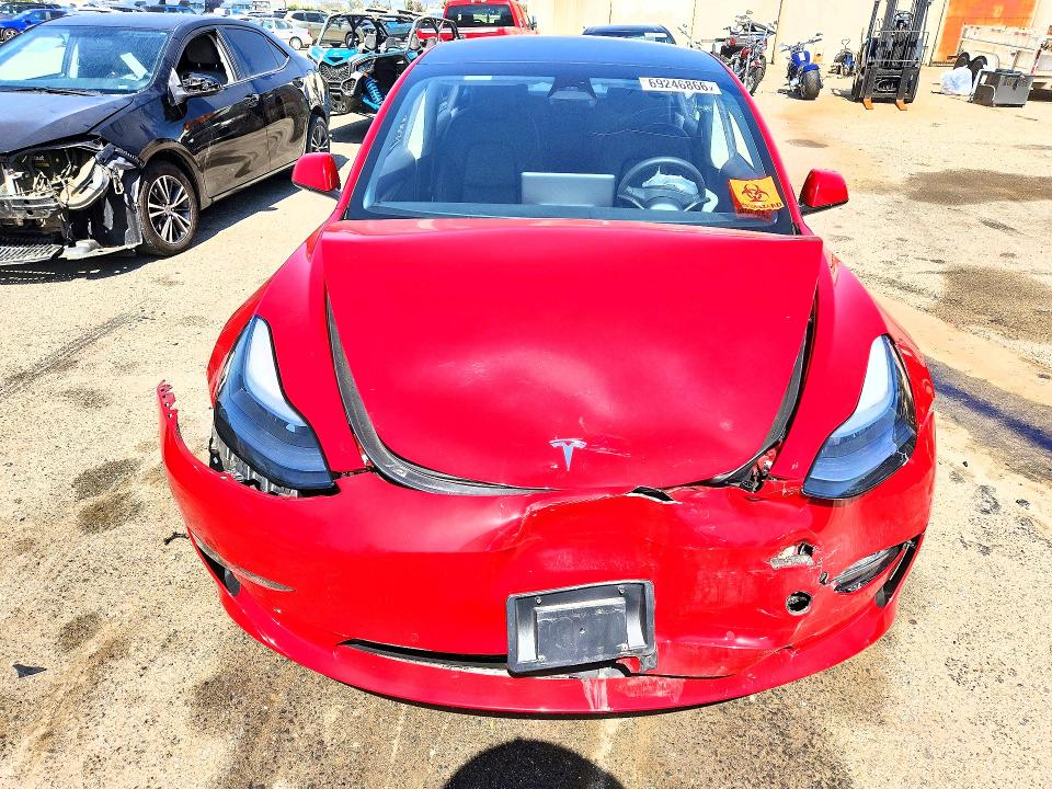 Продажа на аукционе авто 2022 Tesla Model 3, vin: 5YJ3E1EB1NF270698, номер лота: 69246866