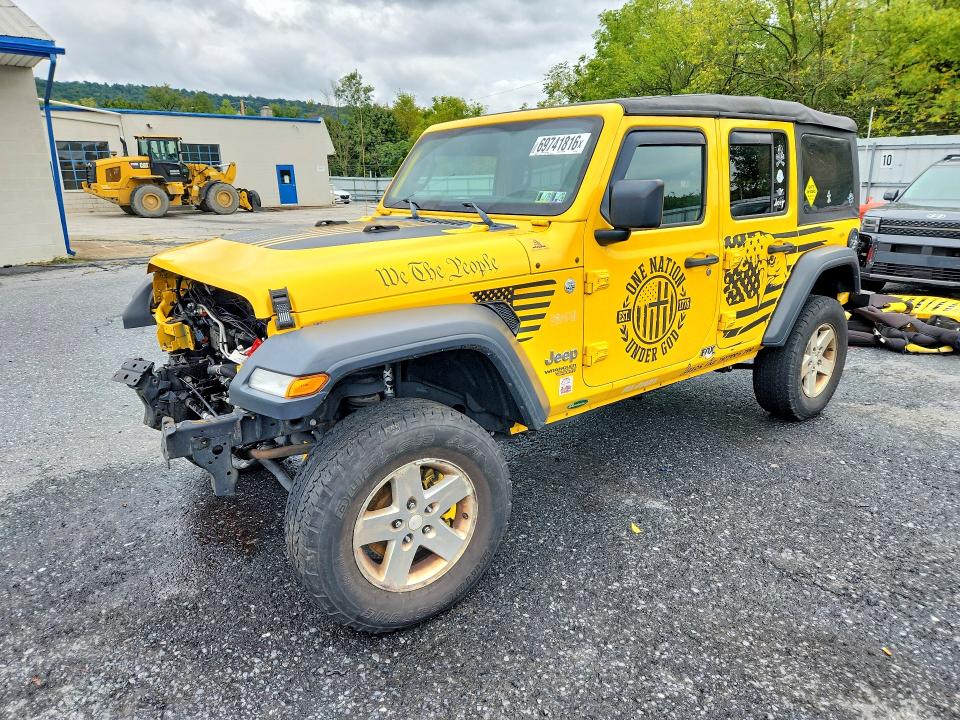 Продажа на аукционе авто 2018 Jeep Wrangler Unlimited, vin: 1C4HJXDN9JW292860, номер лота: 69741816