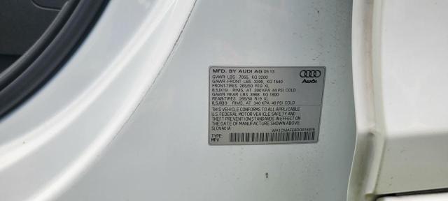 2013 Audi Q7 მანქანა იყიდება აუქციონზე, vin: WA1CMAFE6DD015976, აუქციონის ნომერი: 69741016