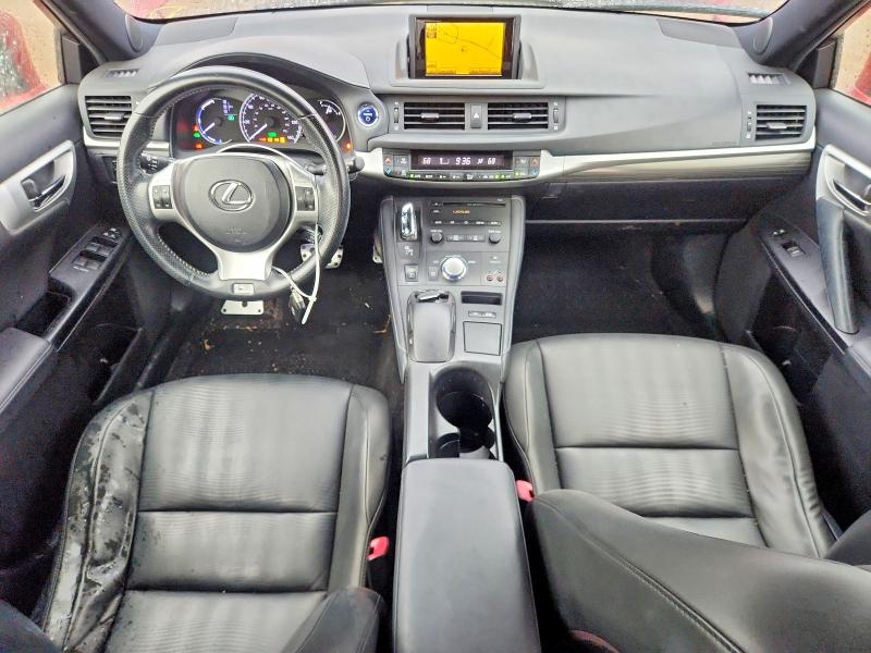 2012 Lexus Ct მანქანა იყიდება აუქციონზე, vin: JTHKD5BH6C2068727, აუქციონის ნომერი: 68381096