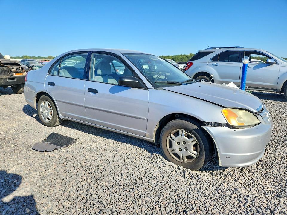 2001 Honda Civic მანქანა იყიდება აუქციონზე, vin: 1HGES16521L064020, აუქციონის ნომერი: 67340606