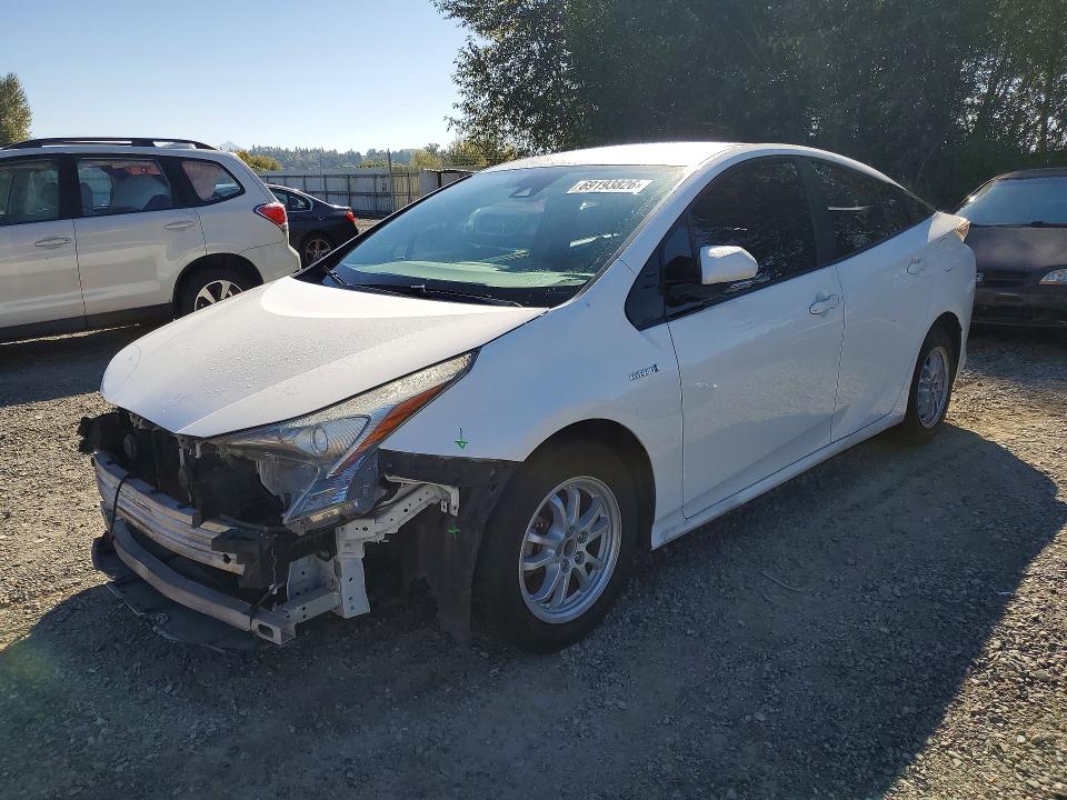 Aukcja sprzedaży 2018 Toyota Prius, vin: JTDKARFU3J3059967, numer aukcji: 69193826