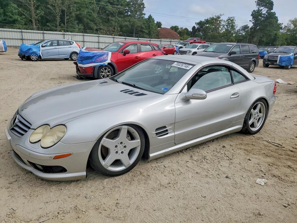 70026746 :رقم المزاد ، WDBSK75F83F016309 vin ، 2003 Mercedes-benz Sl مزاد بيع