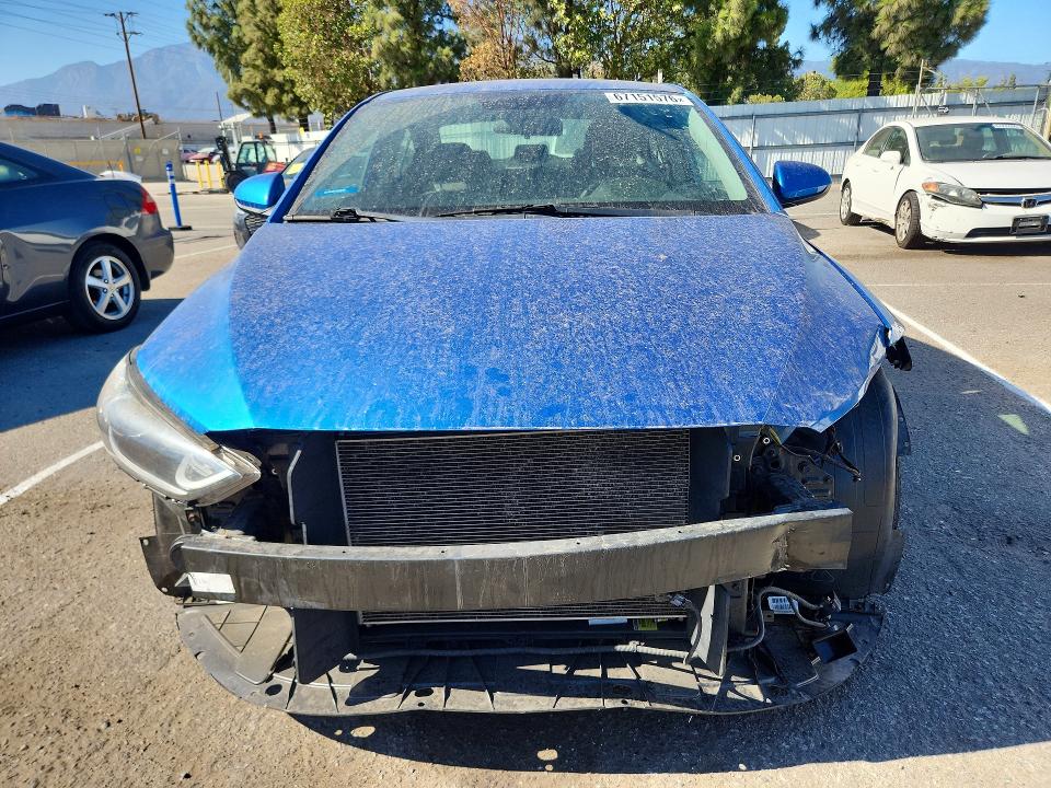 2018 Hyundai Elantra მანქანა იყიდება აუქციონზე, vin: 5NPD74LF6JH387226, აუქციონის ნომერი: 67151576