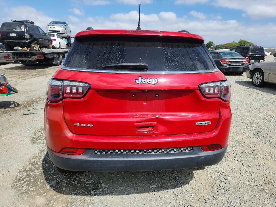 2018 Jeep Compass მანქანა იყიდება აუქციონზე, vin: 3C4NJDBB0JT254658, აუქციონის ნომერი: 69764506