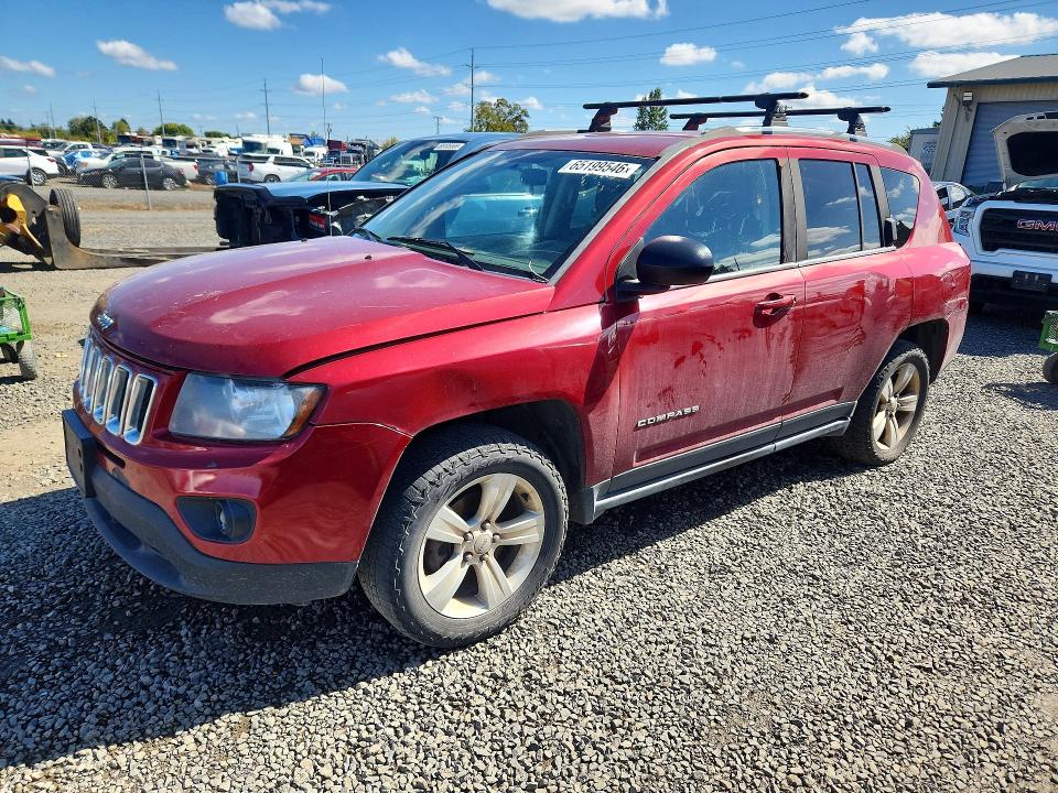 65199546 :رقم المزاد ، 1C4NJDBB7ED927036 vin ، 2014 Jeep Compass مزاد بيع