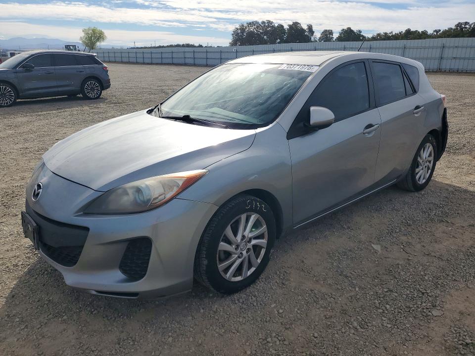 2012 Mazda 3 მანქანა იყიდება აუქციონზე, vin: JM1BL1L82C1669554, აუქციონის ნომერი: 70371976