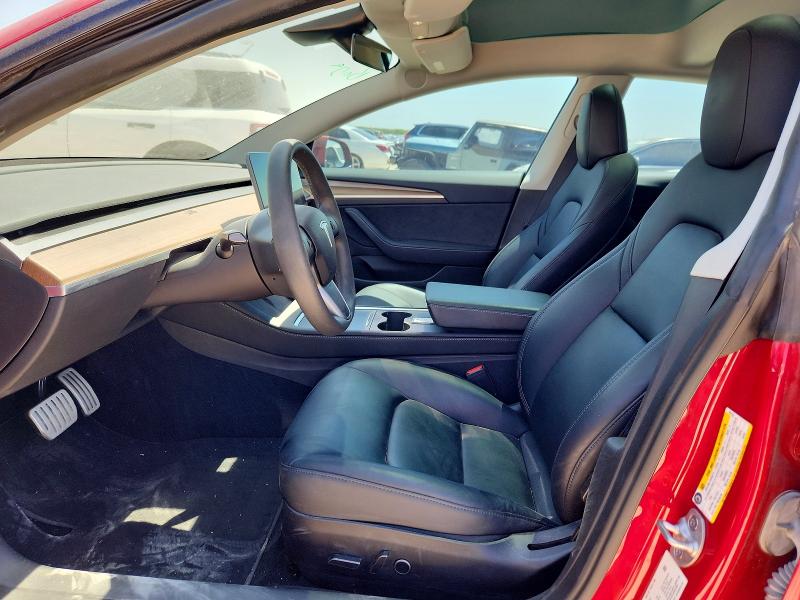 66885946 :رقم المزاد ، 5YJ3E1EC6PF497137 vin ، 2023 Tesla Model 3 مزاد بيع