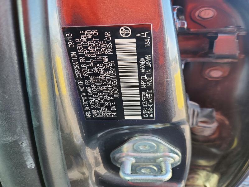 Aukcja sprzedaży 2013 Toyota Prius C, vin: JTDKDTB36D1552155, numer aukcji: 68515456