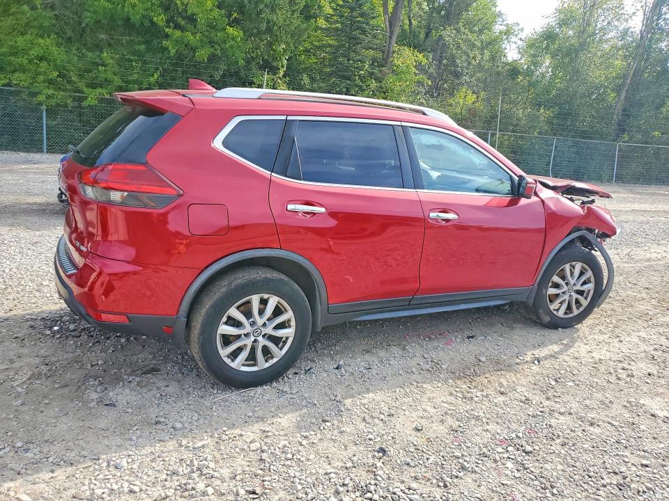 2017 Nissan Rogue მანქანა იყიდება აუქციონზე, vin: JN8AT2MV6HW284423, აუქციონის ნომერი: 68085426