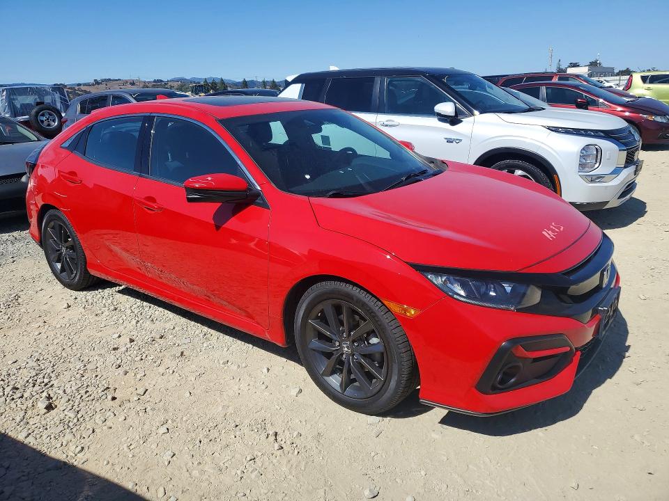 69909986 :رقم المزاد ، SHHFK7H67LU403029 vin ، 2020 Honda Civic مزاد بيع
