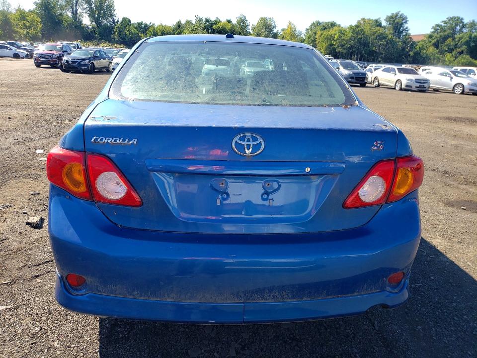 2009 Toyota Corolla მანქანა იყიდება აუქციონზე, vin: 2T1BU40E59C022112, აუქციონის ნომერი: 67993546