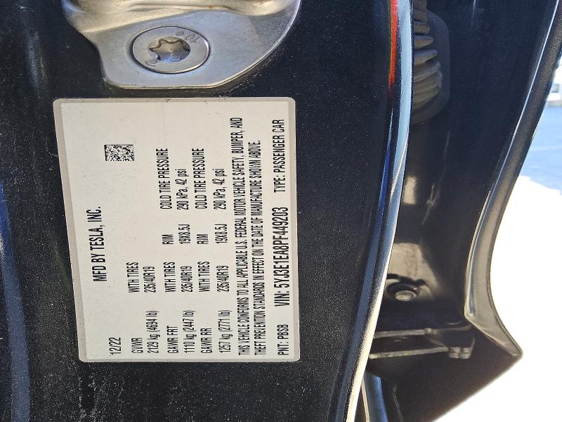 Aukcja sprzedaży 2023 Tesla Model 3, vin: 5YJ3E1EA8PF449203, numer aukcji: 68767166