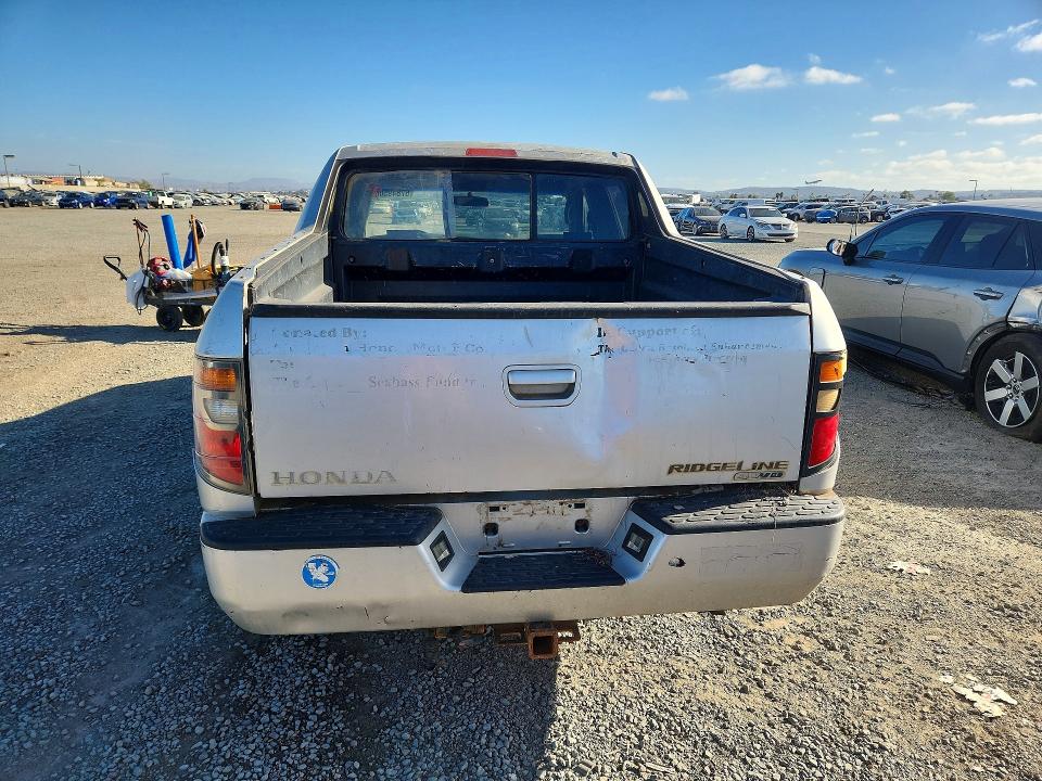 67849506 :رقم المزاد ، 2HJYK16426H501033 vin ، 2006 Honda Ridgeline مزاد بيع