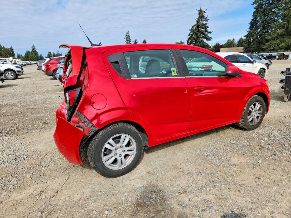 70849596 :رقم المزاد ، 1G1JC6SB0E4124999 vin ، 2014 Chevrolet Sonic مزاد بيع