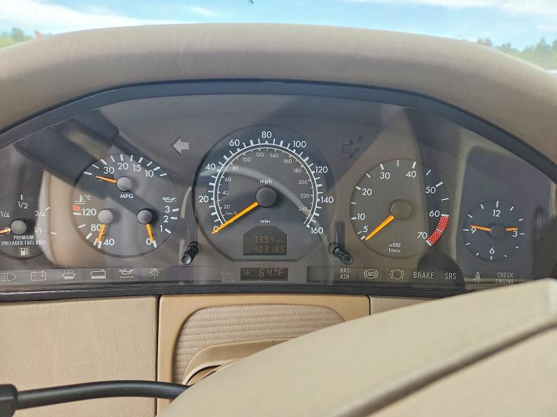 1999 Mercedes-benz S მანქანა იყიდება აუქციონზე, vin: WDBGA51G9XA427894, აუქციონის ნომერი: 70540346