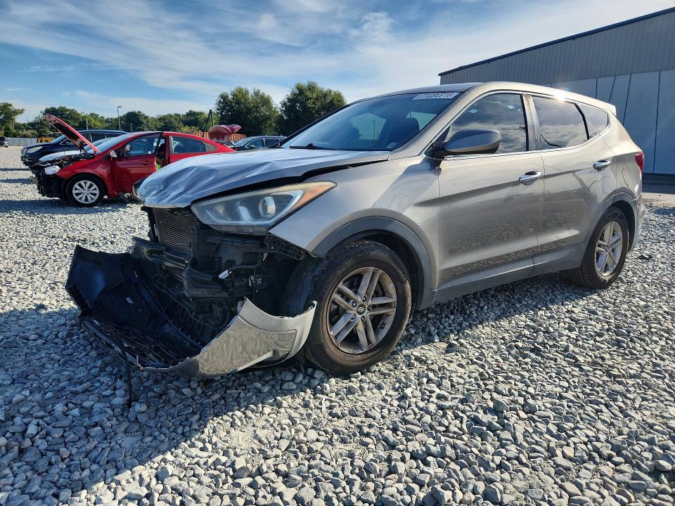 71096916 :رقم المزاد ، 5NMZT3LB9JH055562 vin ، 2018 Hyundai Santa Fe Sport مزاد بيع