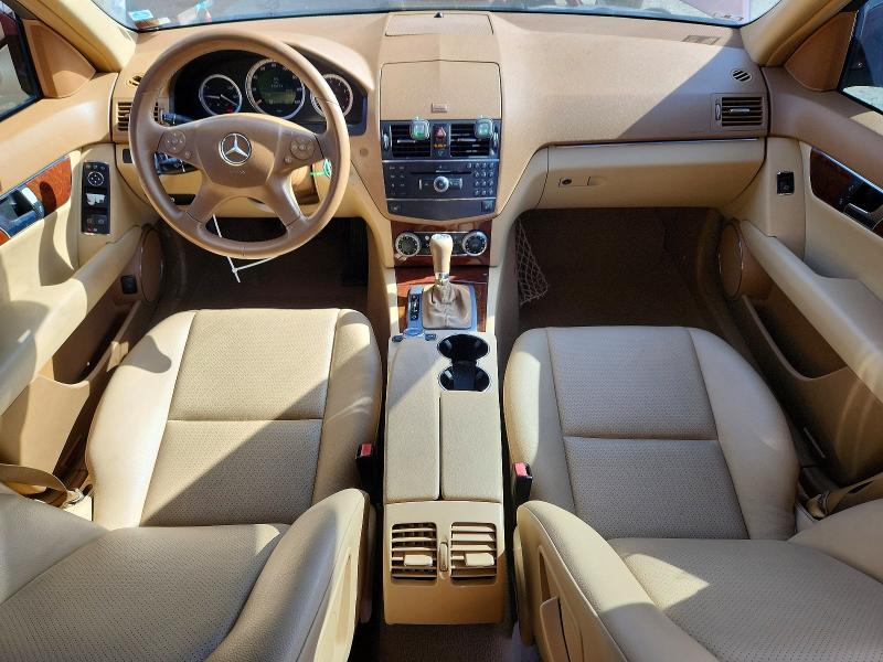 2008 Mercedes-benz C მანქანა იყიდება აუქციონზე, vin: WDDGF54X28F088601, აუქციონის ნომერი: 69030966