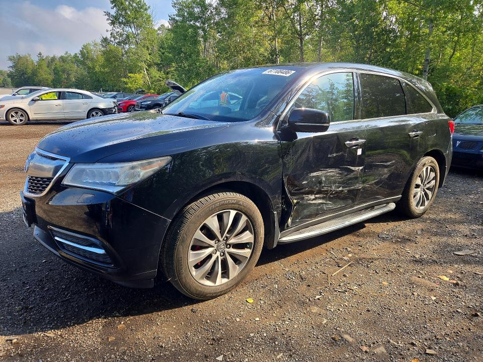Auction sale of the 2016 Acura Mdx, vin: 5FRYD4H44GB501988, lot number: 67108486