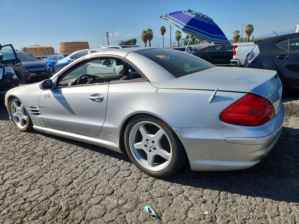 69708896 :رقم المزاد ، WDBSK75F43F022043 vin ، 2003 Mercedes-benz Sl مزاد بيع
