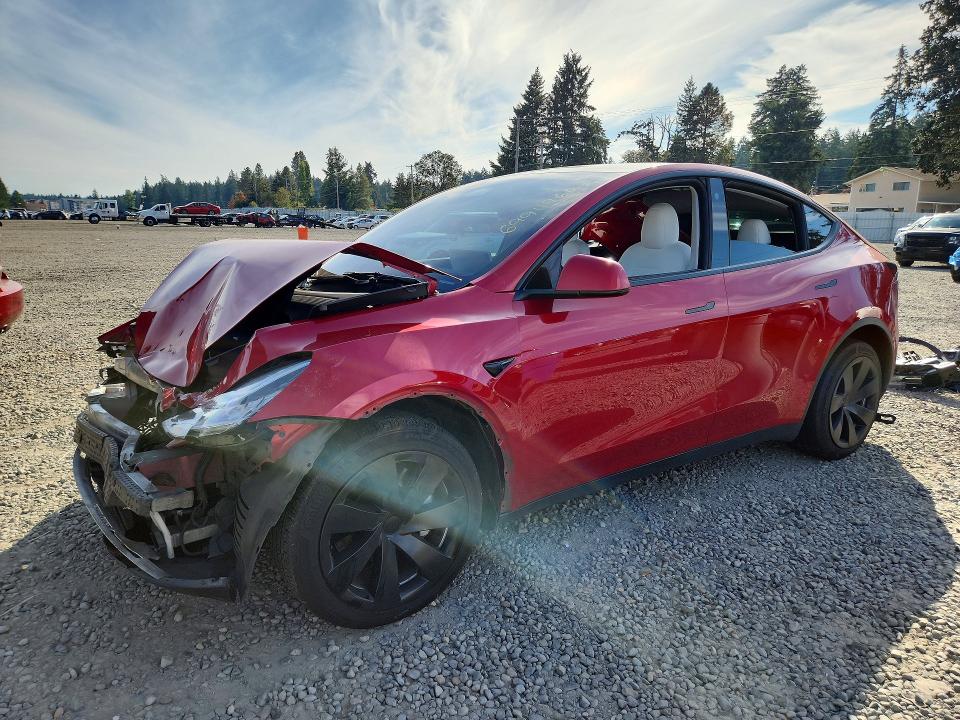 Auction sale of the 2021 Tesla Model Y, vin: 5YJYGDEE4MF174736, lot number: 69911966