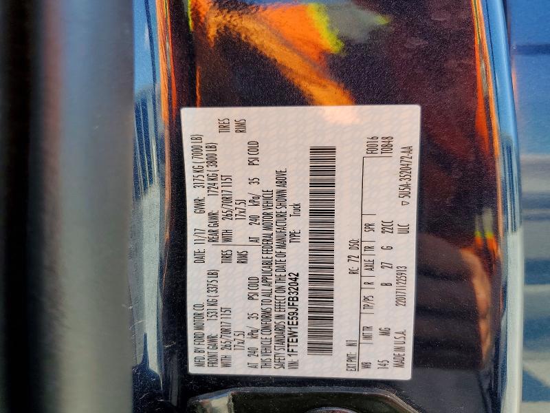 Aukcja sprzedaży 2018 Ford F150, vin: 1FTEW1E59JFB32042, numer aukcji: 68789506
