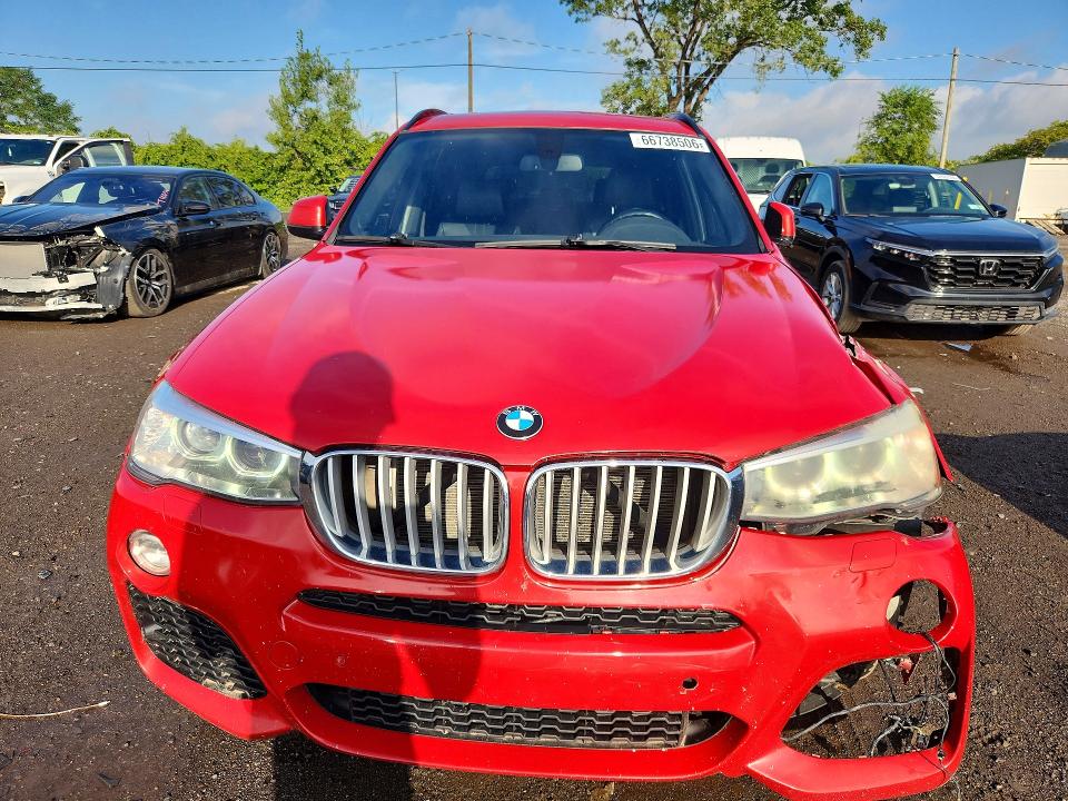 66738506 :رقم المزاد ، 5UXWX7C58F0K35436 vin ، 2015 Bmw X3 مزاد بيع