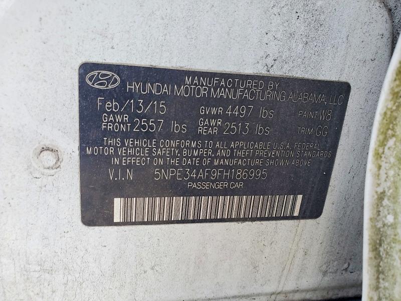 Aukcja sprzedaży 2015 Hyundai Sonata, vin: 5NPE34AF9FH186995, numer aukcji: 68292116