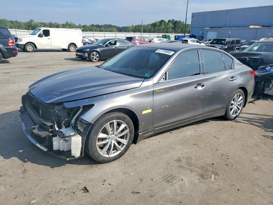 2014 Infiniti Q50 მანქანა იყიდება აუქციონზე, vin: JN1BV7AR9EM697607, აუქციონის ნომერი: 67728866