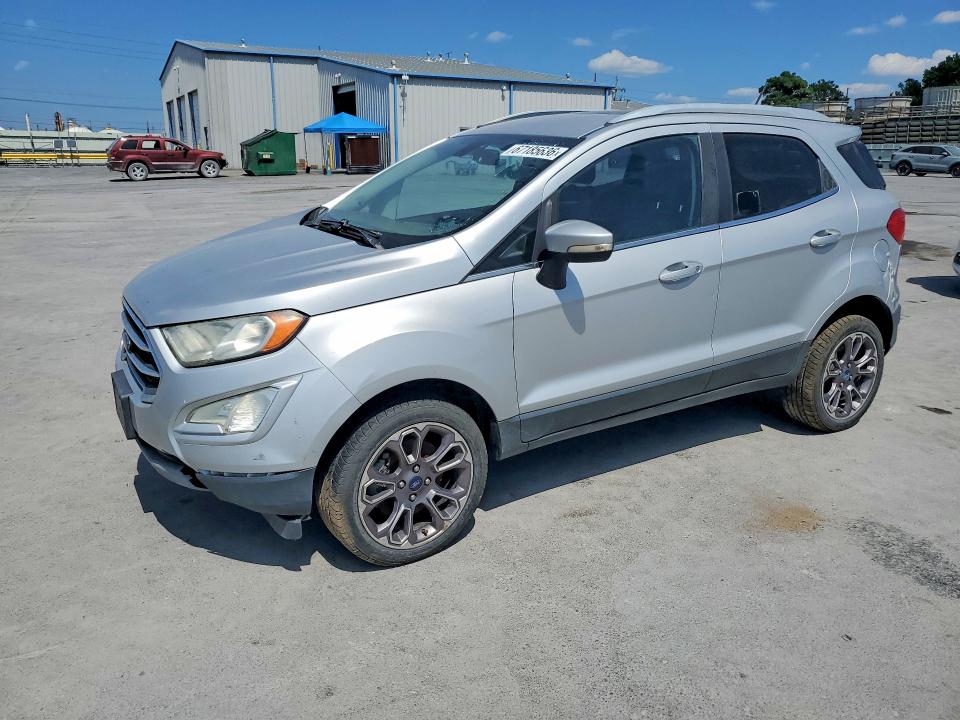 Auction sale of the 2020 Ford Ecosport, vin: MAJ6S3KL5LC323644, lot number: 67185636
