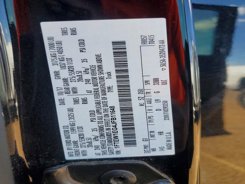 Продажа на аукционе авто 2018 Ford F150, vin: 1FTEW1EG4JFB11648, номер лота: 69008146