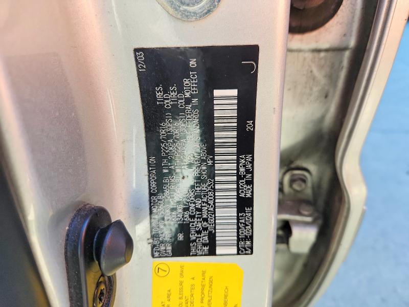 Aukcja sprzedaży 2004 Toyota Highlander, vin: JTEGD21A540087532, numer aukcji: 70567026