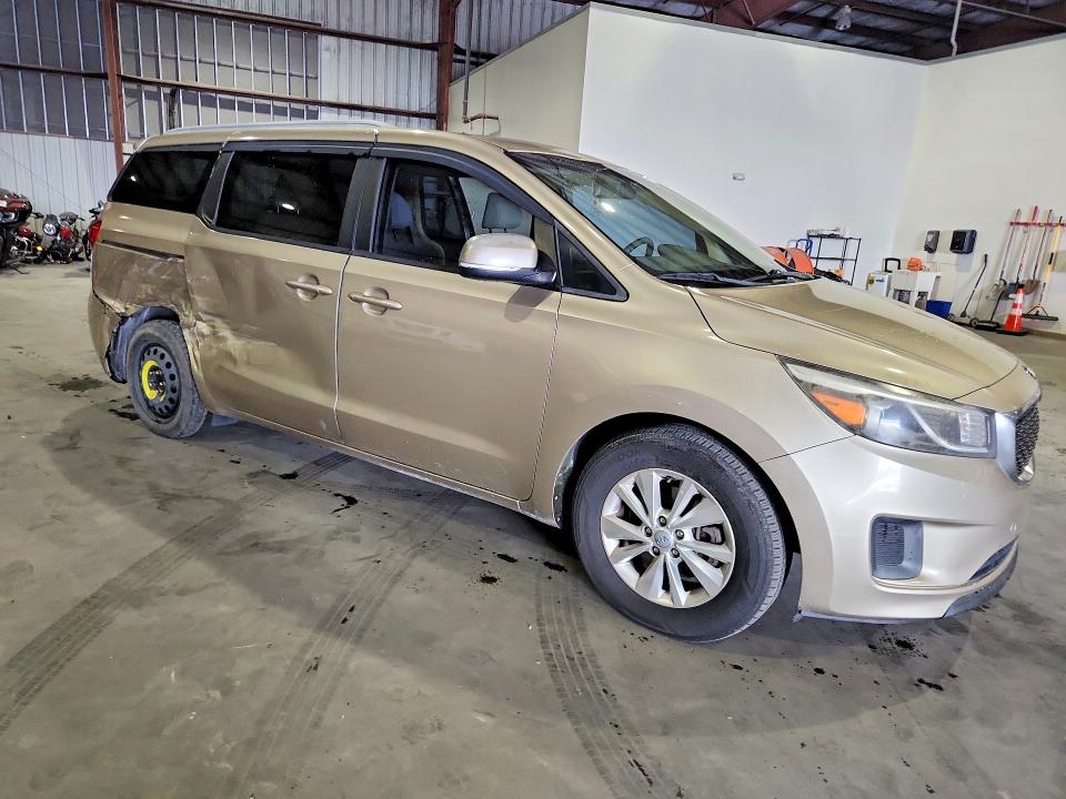 2016 Kia Sedona მანქანა იყიდება აუქციონზე, vin: KNDMB5C15G6158998, აუქციონის ნომერი: 70094906