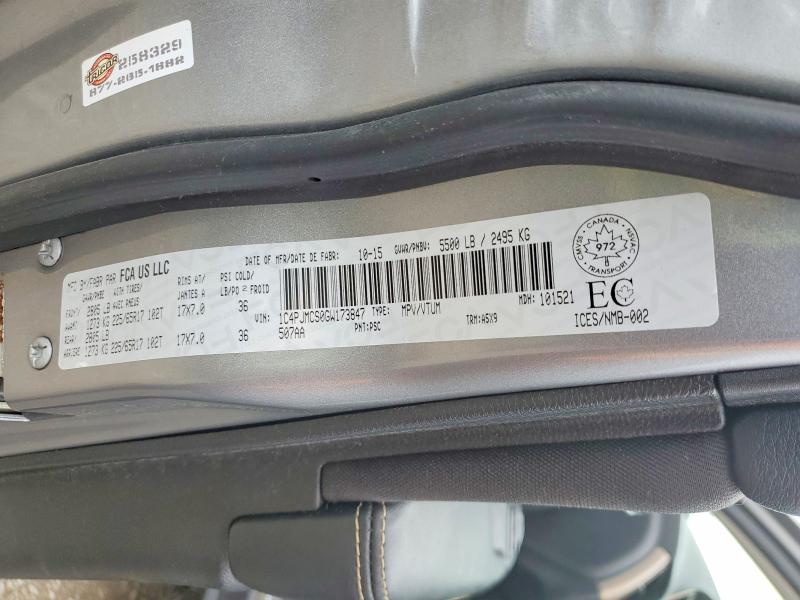 Продажа на аукционе авто 2016 Jeep Cherokee, vin: 1C4PJMCS0GW173847, номер лота: 67733426