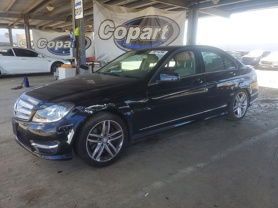 Auction sale of the 2013 Mercedes-benz C, vin: WDDGF8AB5DG134534, lot number: 70014296