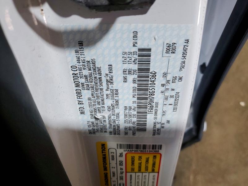 Aukcja sprzedaży 2016 Ford Fusion, vin: 1FA6P0H78G5104360, numer aukcji: 67932056