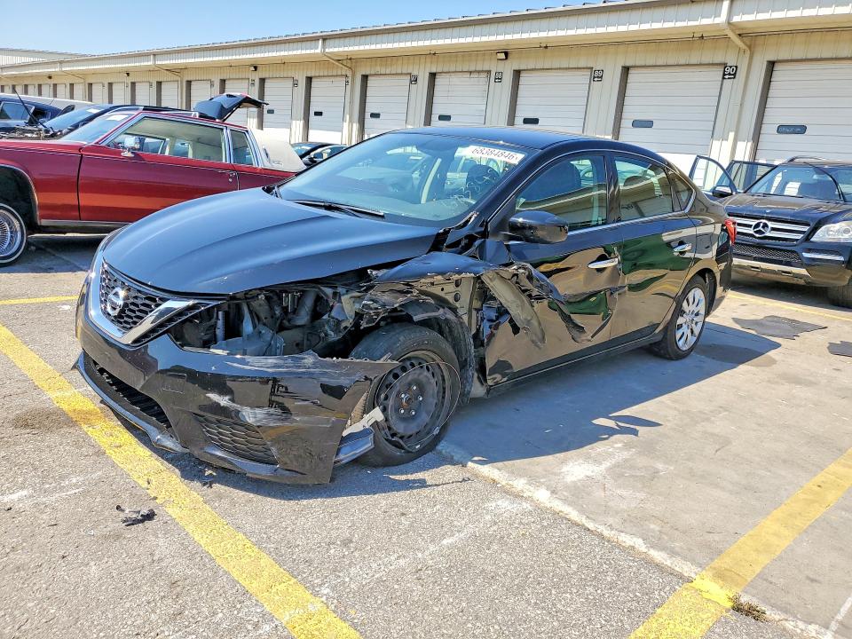 68384846 :رقم المزاد ، 3N1AB7AP6KY445096 vin ، 2019 Nissan Sentra مزاد بيع