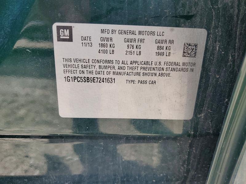 Продажа на аукционе авто 2014 Chevrolet Cruze, vin: 1G1PC5SB9E7241631, номер лота: 68592726