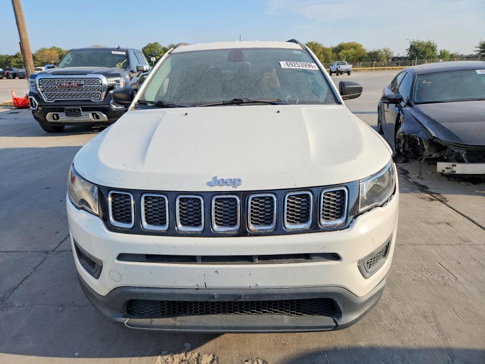 Продажа на аукционе авто 2018 Jeep Compass, vin: 3C4NJCAB0JT125251, номер лота: 69253996