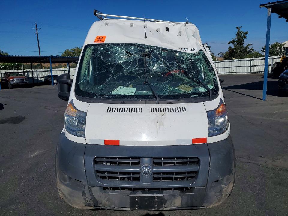 66607956 :رقم المزاد ، 3C6TRVDG4HE509445 vin ، 2017 Ram Promaster 2500 مزاد بيع